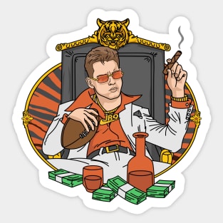 Joe Burrow Scarface Sticker